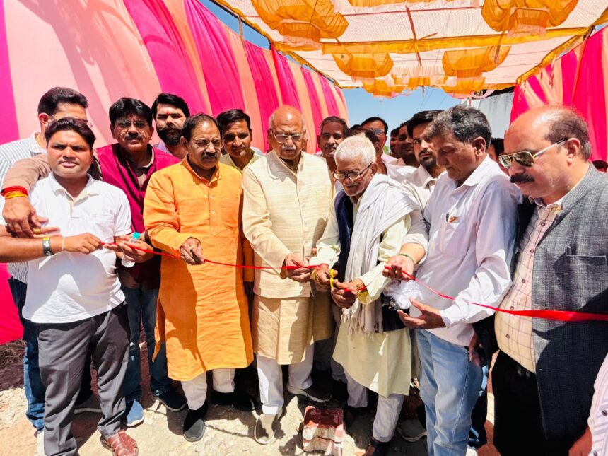 कैंट विधायक ने किया विकास कार्यों का शुभारंभ