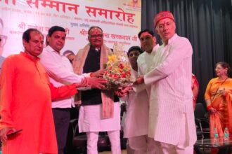 आदेश फौजी ने डिप्टी सीएम को किया सम्मानित