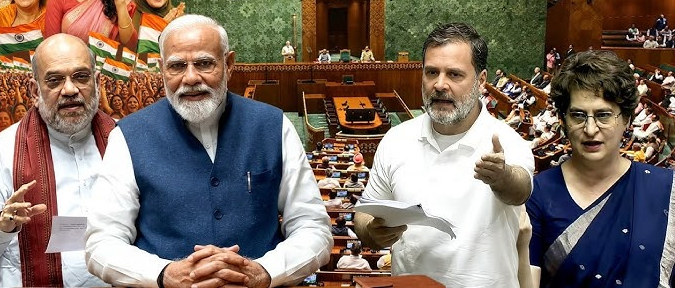 महिला बिल! कांग्रेसी बोले भाजपा का खेल बेपर्दा