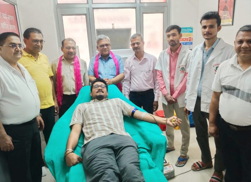 भारत विकास परिषद का रक्तदान शिविर