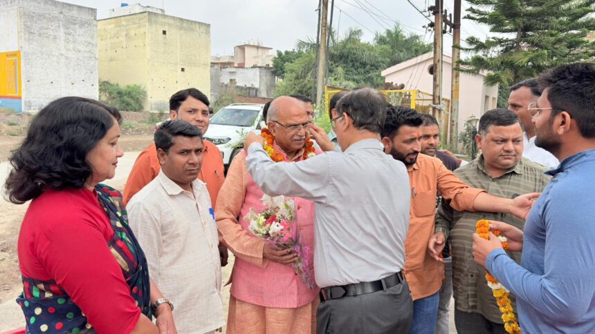 कैंट विधायक ने किया विकास कार्यों का शुभारंभ