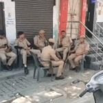 धरना स्थल सील, सेंट्रल मार्केट पीएसी के हवाले, बैरिकेटिंग