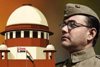 सुषाभ चंद बोस राष्ट्र पुत्र पर SC ने लगायी फटकार