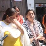 धरने पर बैठी महिलाओं को राहत की दरकार