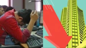 शेयर बाजार डेंजर जोन में फंसा