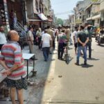 आवास विकास के नोटिस फाडे हंगामा