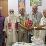 सेवा भारती के वरिष्ठतम कार्यकर्ता का सम्मान