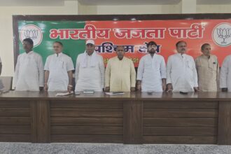 भाजपा की जिला कार्य समिति की बैठक