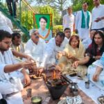 अजीत सिंह की पुण्यतिथि पर हवन