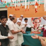 पुण्यतिथि पर कांग्रेसियों की राजीव गांधी को श्रद्धांजलि