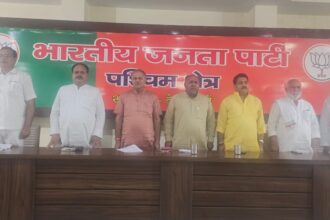 जिला भाजपा की *12 साल विश्वास के, विकास के, जनकल्याण के वर्कशॉप