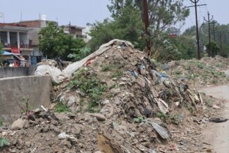 सड़ती नालियां-कूडे के ढेंर दावा शहर को इंदौर बनाने का