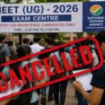 पेपर लीक नीट परीक्षा कैंसिल