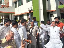 बेगमपुल पर भाजपा का जीत पर जोरदार जश्न