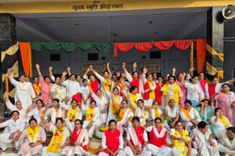 महिला पतंजलि योग समिति का राम सहाय में योग शिविर