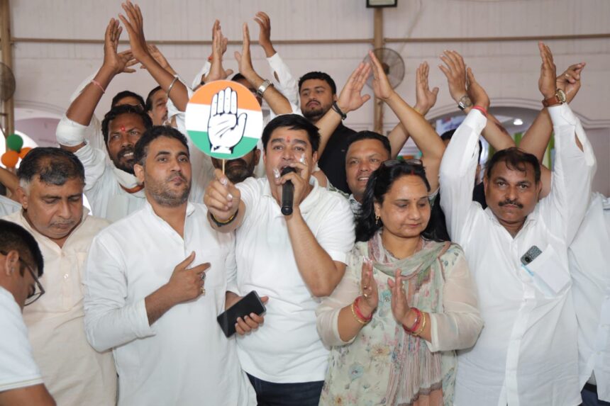 राहुल के जन्म दिन पर कांग्रेस का सेवा महा अभियान