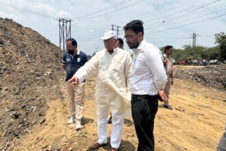 कैंट विधायक अमित अग्रवाल ने किया निरीक्षण