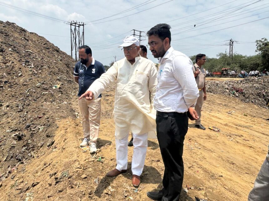 कैंट विधायक अमित अग्रवाल ने किया निरीक्षण