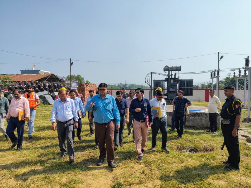 PVVNL MD RAVISH का विस्तृत भ्रमण