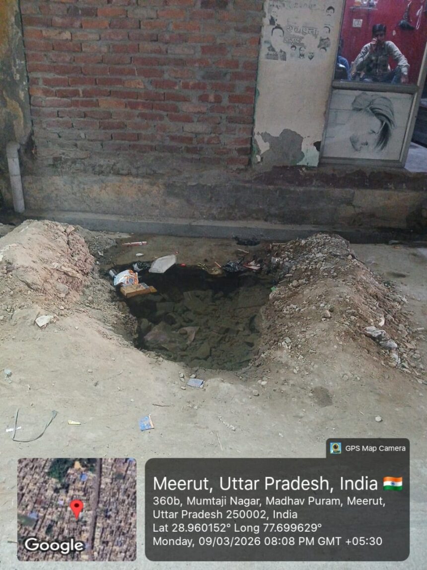 लाखों लीटर पेयजल की बर्बादी