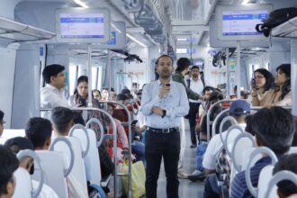 रैपिड यात्रियों को बताया पर्यावरण का महत्व