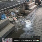 तारापुरी में नाले की गदंगी पहुंच रही घरों तक