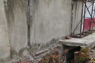 ठेकेदार की कारगुजारी बारिश में पड़ेगी भारी