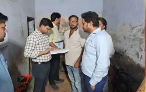 सेटबैक को लेकर सर्वे मची रही अफरा-तफरी