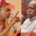 शंकराचार्य व अविमुक्तेश्वरा नंद का संघ पर हमला