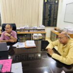 बिजली कटौती से नाराज अमित अग्रवाल चीफ से मिले