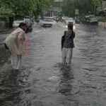 निगम अलर्ट! बारिश ने थामी शहर की रफ्तार हर तरफ पानी