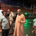 खबर मिलते ही भीगते पहुंच गए कैंट विधायक