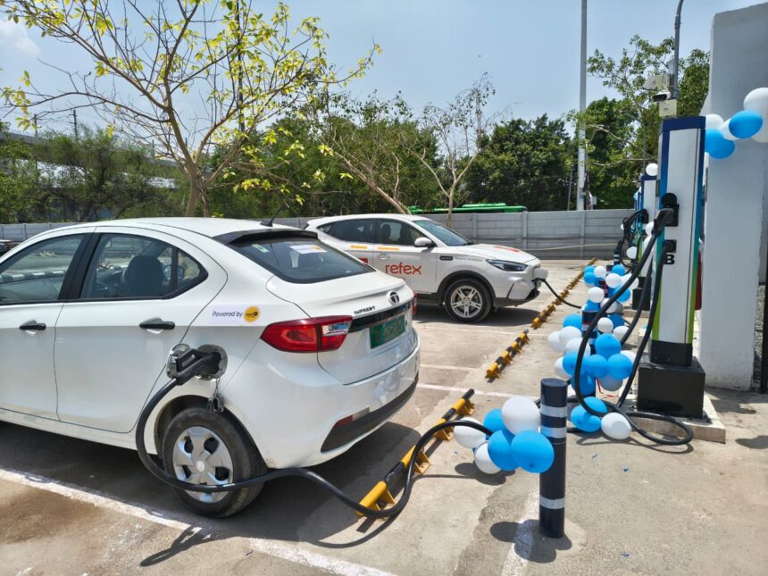 रैपिड स्टेशनों पर ईवी चार्जिंग की सुविधा