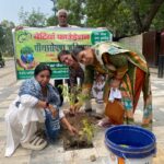 बेटियां फाउंडेशन ने रौंपे 700 सौ पौधे