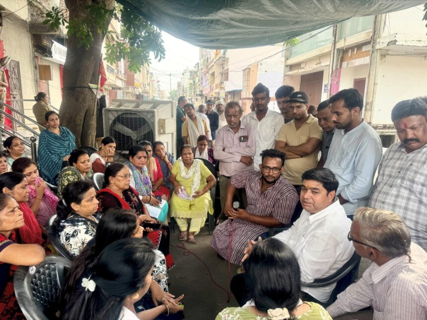 शास्त्रीनगर मामले पर राष्ट्रपति से मिलेंगेे कांग्रेसी