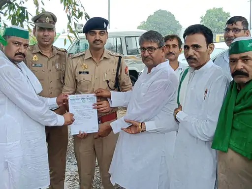 पुलिस ने रोका भाकियू को जंतर मंतर कूच
