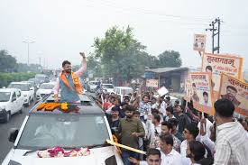 भाजयुमो प्रदेश अध्यक्षक जोरदार स्वागत