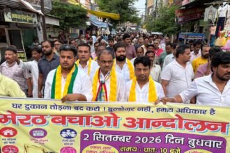 मेरठ बंद की टाइमिंग पर सवाल