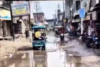 बदहाल है श्याम नगर पिलोखड़ी रोड इलाका