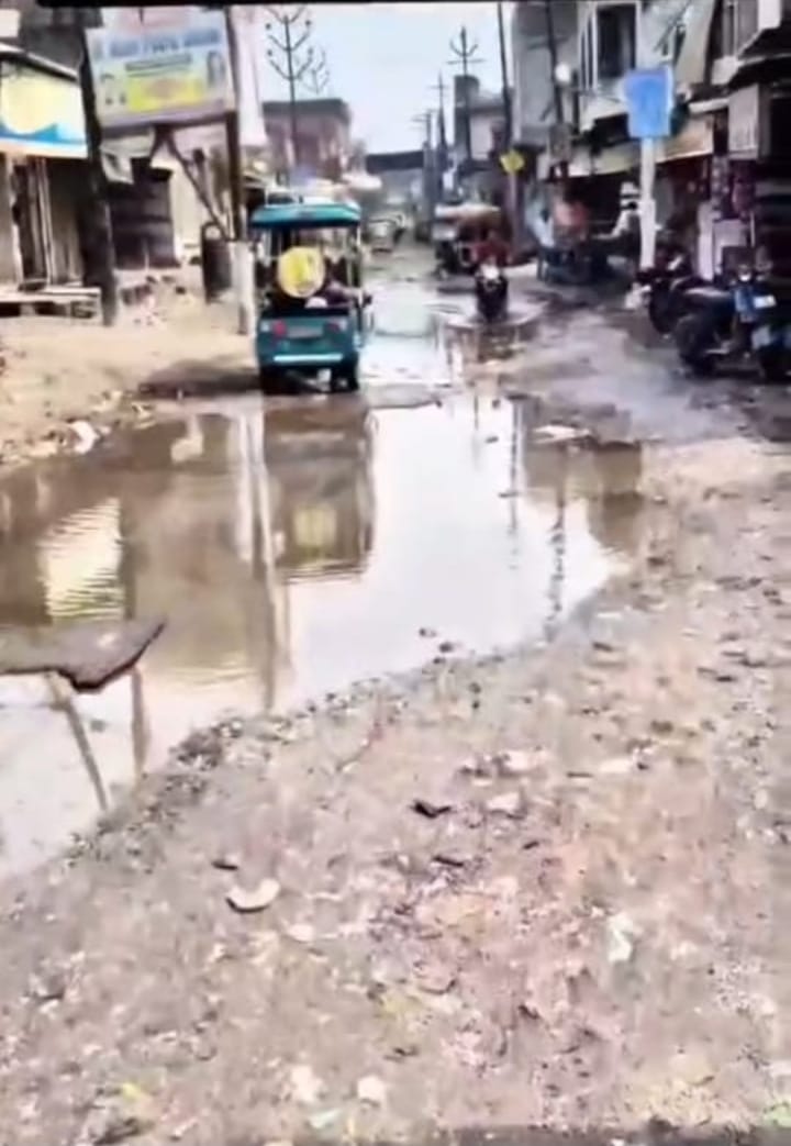 बदहाल है श्याम नगर पिलोखड़ी रोड इलाका