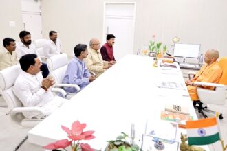 शास्त्रीनगर मामले पर सीएम योगी से मिले कैंट विधायक