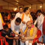 कैंट विधायक ने की कांवड़ियों की मरहम पट्टी