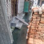 बारिश थमने के बाद भी नहीं निकला पानी