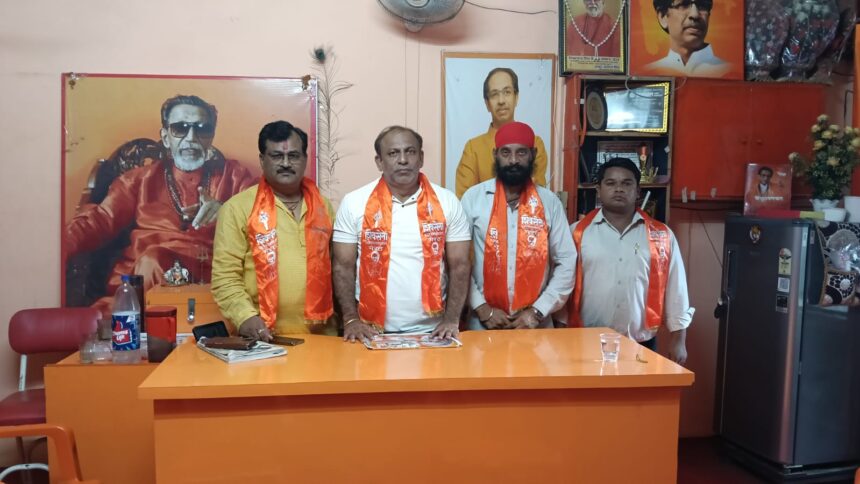 शिवसेना के धर्मेन्द्र तोमर से मिले वीरेंद्र अरोड़ा