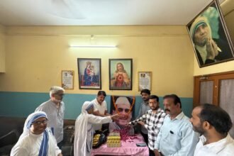 कांग्रेसियों ने राजीव गांधी की जयंती मनायी