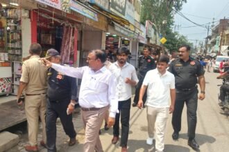प्रवर्तन दल का घंटाघर इलाके में जबरदस्त अभियान