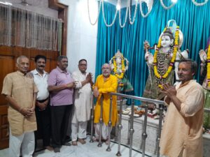 सदर श्री वामन भगवान मंदिर पर उमड़ी श्रद्धालुओं की भीड़