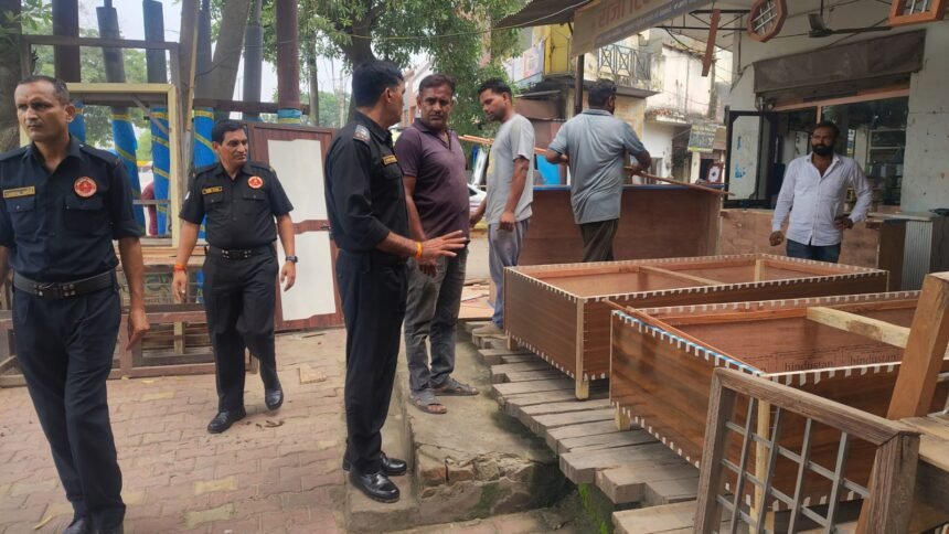 गढ रोड, गंगानगर व बक्सर में निगम का अभियान