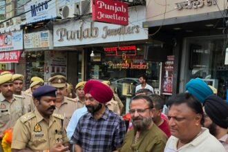 आबूलेन पहुंचे SSP का शानदार स्वागत