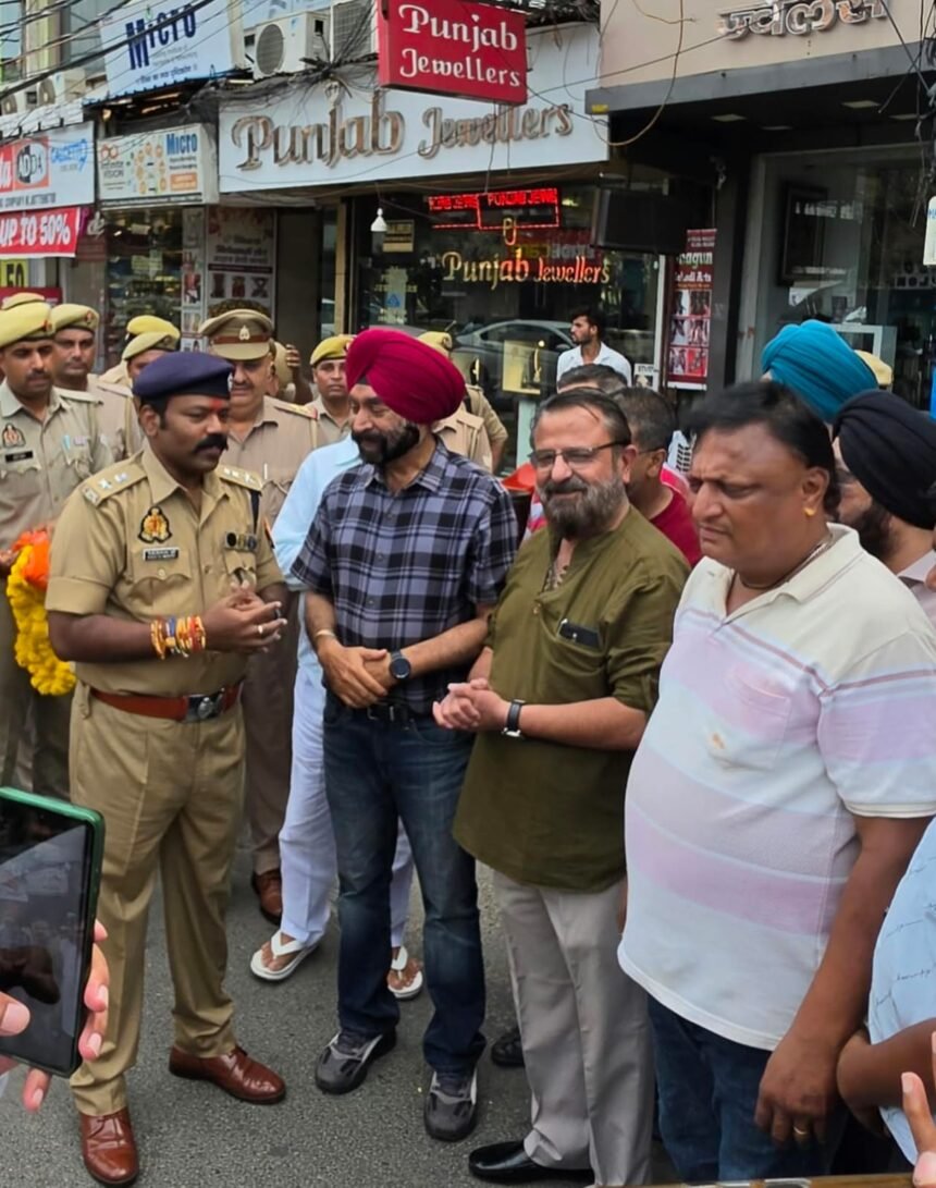 आबूलेन पहुंचे SSP का शानदार स्वागत